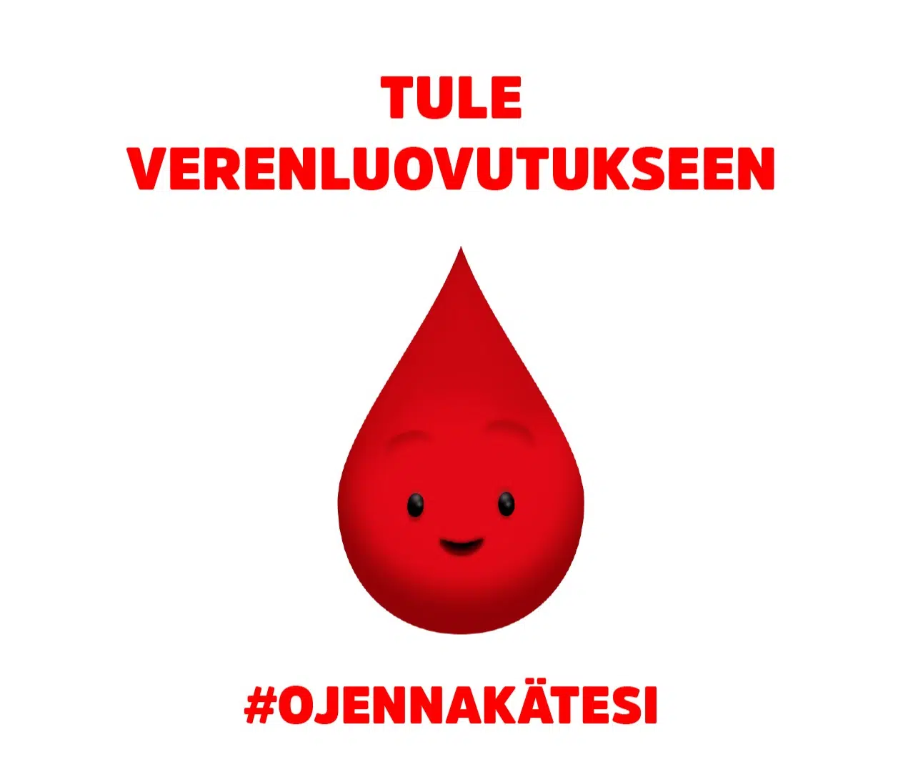 Verenluovutus. Ojenna kätesi.