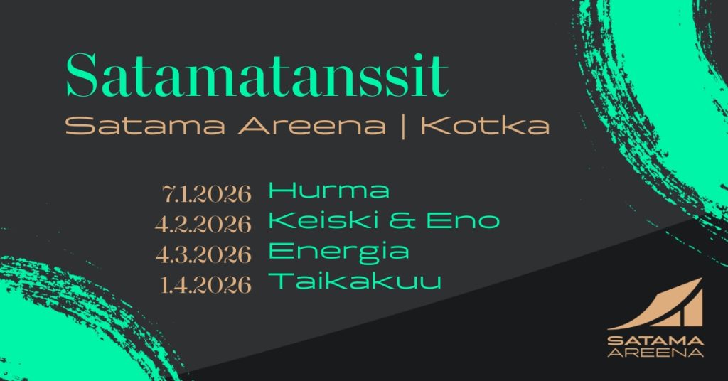 Satamatanssit Kotkan Satama Areenalla keväällä 2026