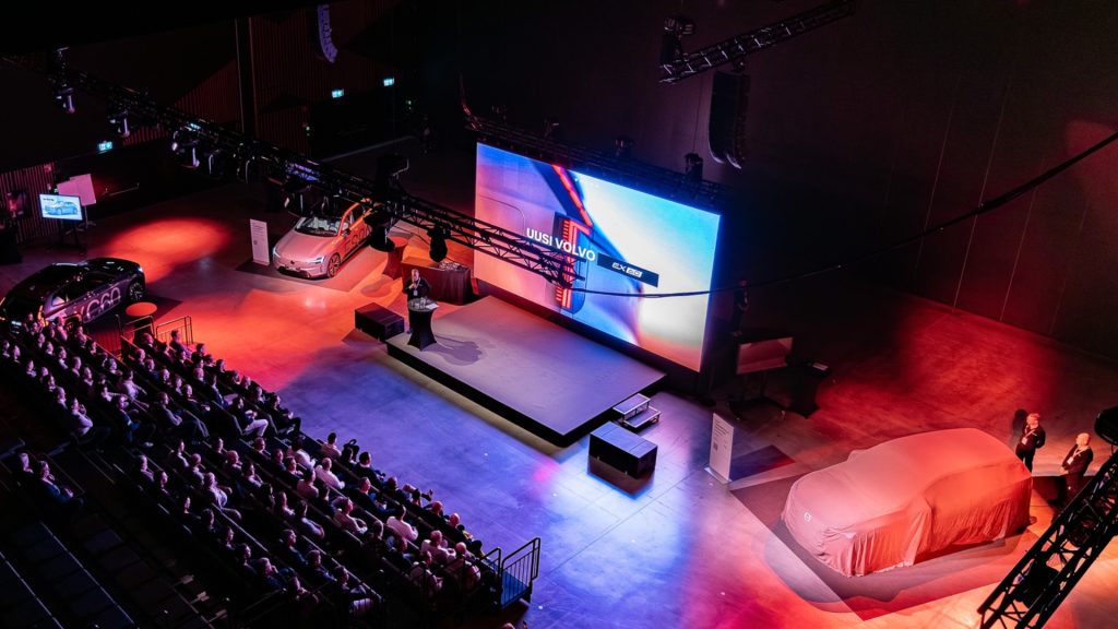 Volvon yritystapahtuma Kotkan Satama Areenalla