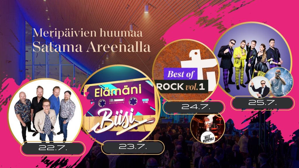 Satama Areena Kotkan Meripäivät 22.-25.7.2026