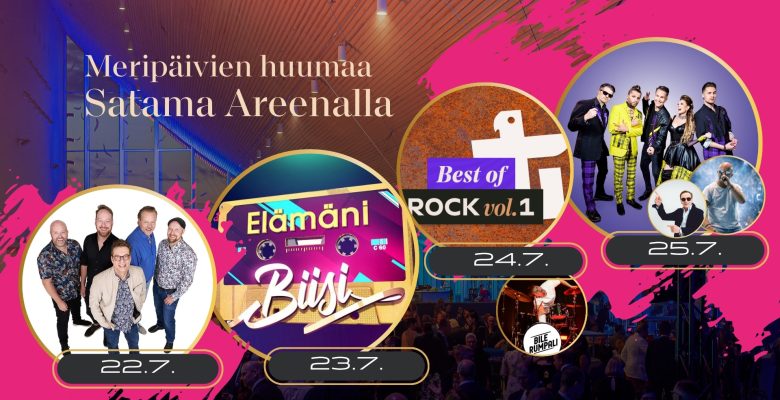 Satama Areena Kotkan Meripäivät 22.-25.7.2026