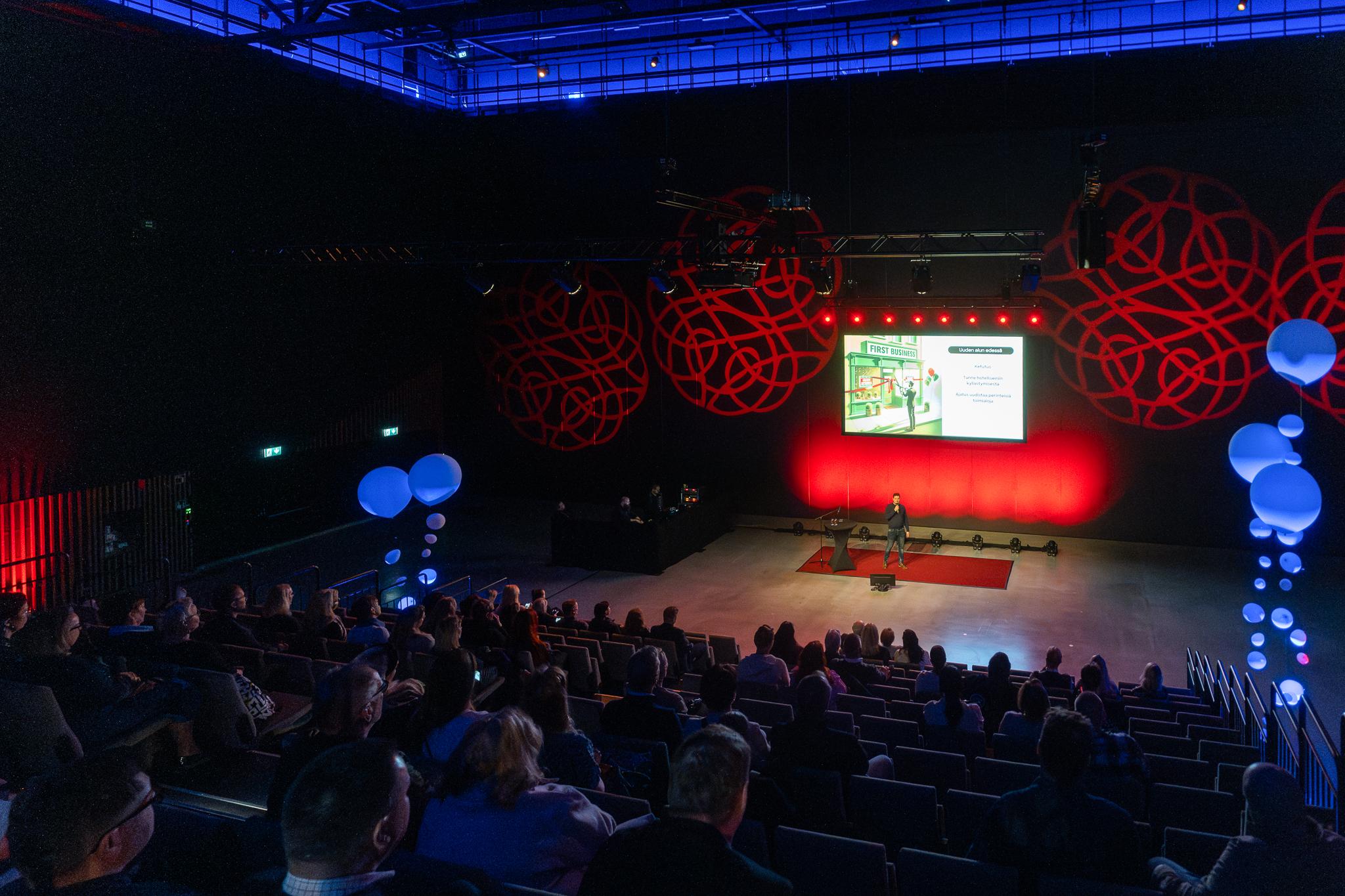 Kotkan Satama Areena tapahtumatila Stage