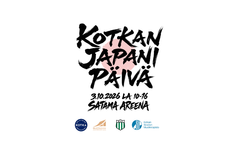 Kotkan Japani-päivä Matsuri 3.10.2026 Kotkan Satama Areenalla