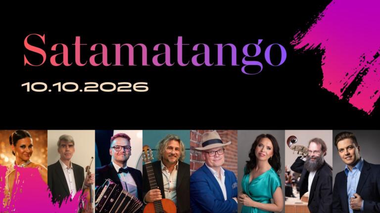 Satamatango-konsertti Kotkan Satama Areenalla 10.10.2026