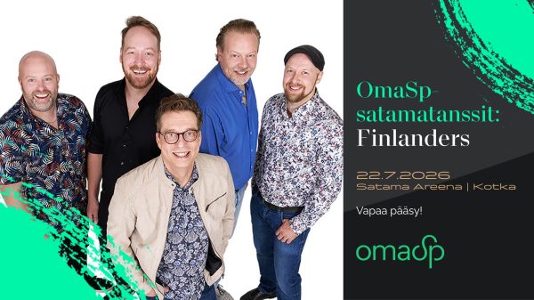 OmaSp-satamatanssit Finladers Kotkan Satama Areena 22.7.2026