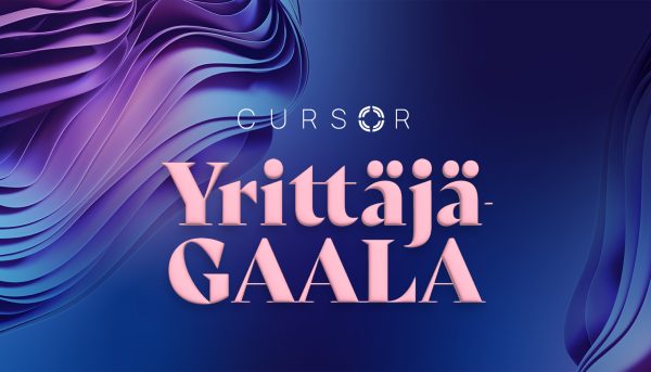 Cursor Oy:n Yrittäjägaalan kuvituskuva