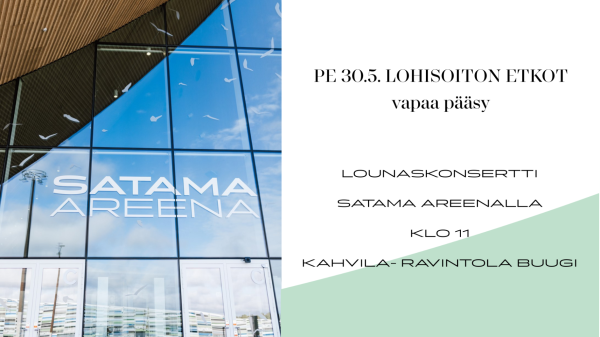 PE 30.5. LOHISOITON ETKOT, vapaa pääsy PE 30.5. LOHISOITON ETKOT, vapaa pääsy