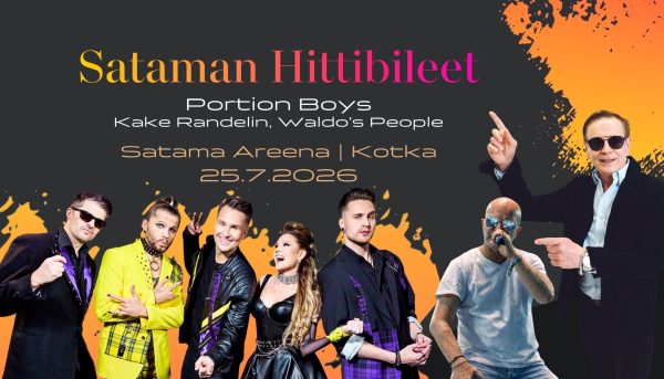 Sataman Hittibileet Kotkan Satama Areenalla Meripäivillä 25.7.2026